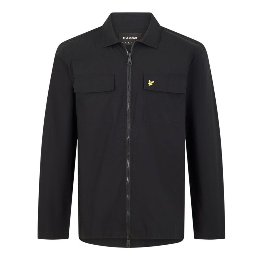 Lyle & Scott Mens Heavy Duty Shirt Jacket / Black